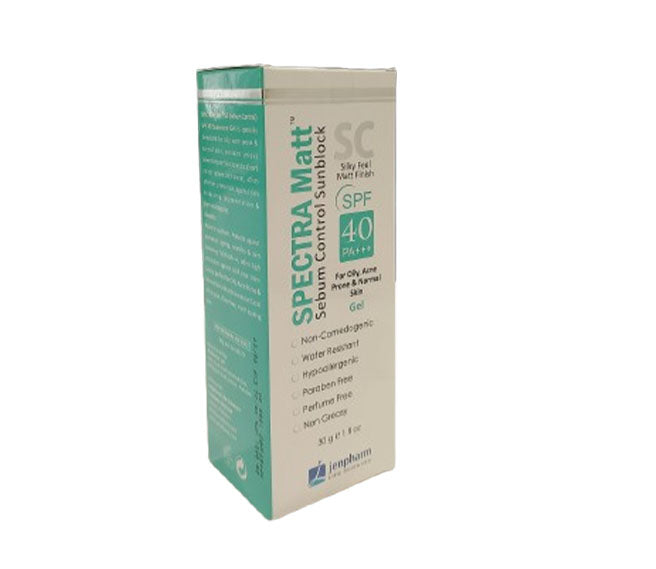 Spectra Matt sunblock spf 40 - The Skin Lab