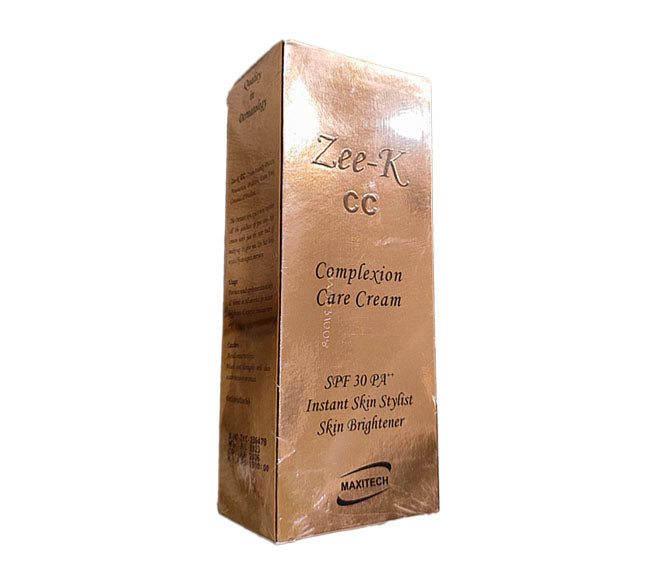 Zee K cc complexion care cream - The Skin Lab