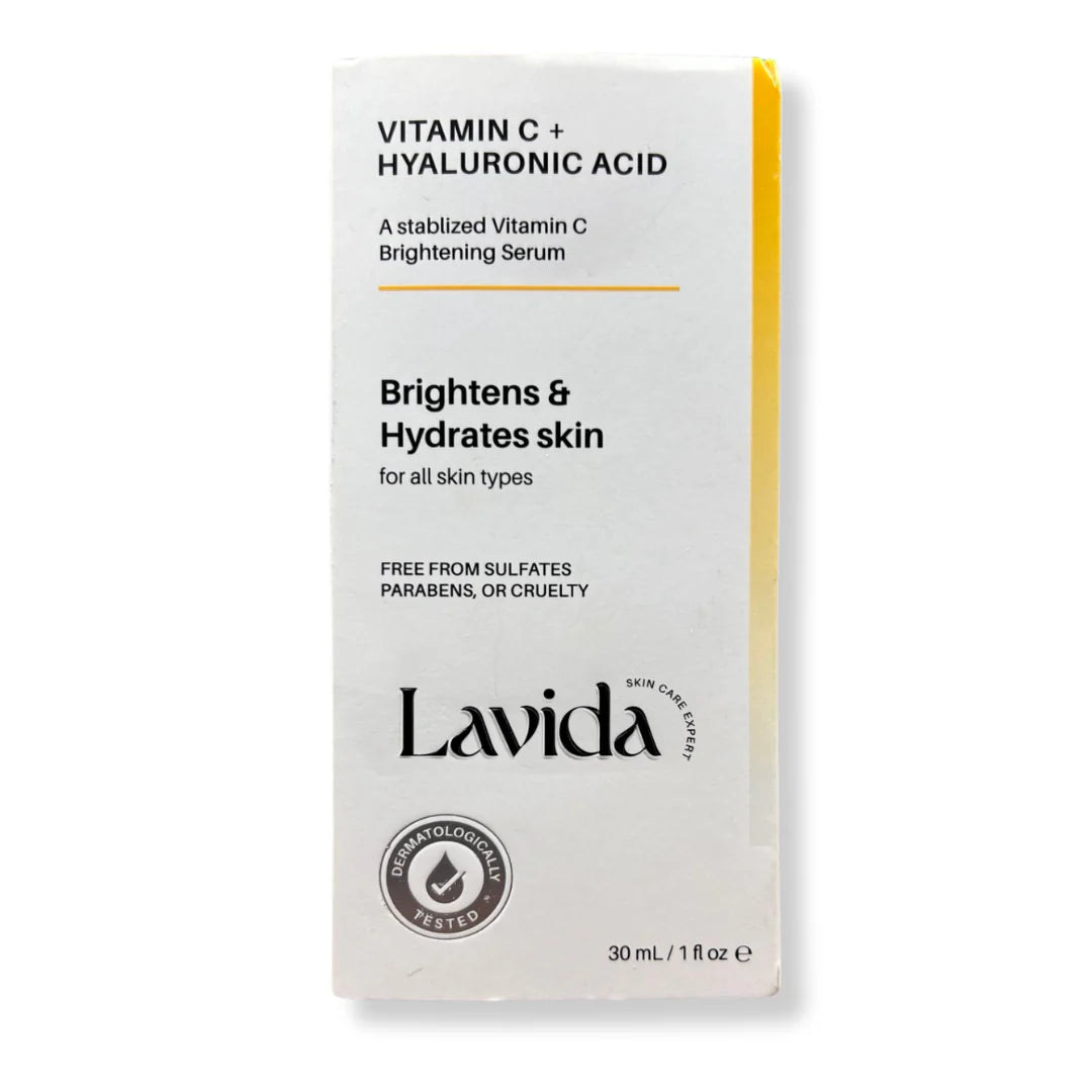 Lavida Vitamin C + Hyaluronic Acid Serum - The Skin Lab