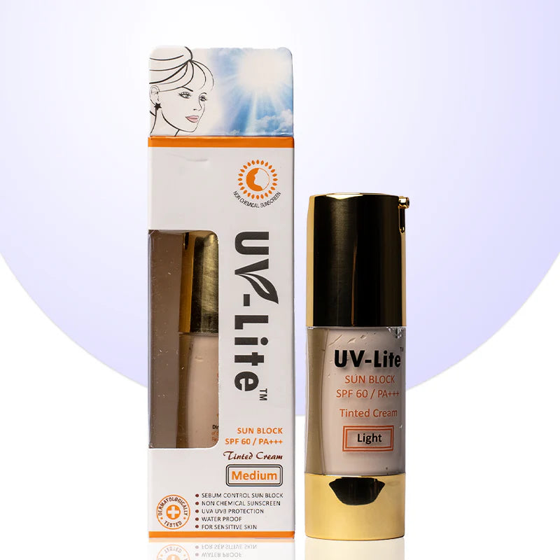UV Lite Sunblock SPF 60 P Light - The Skin Lab