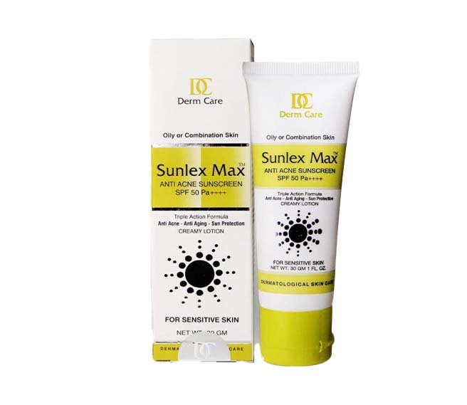 Sunlex 30 Gram Sunscreen SPF 50 - The Skin Lab