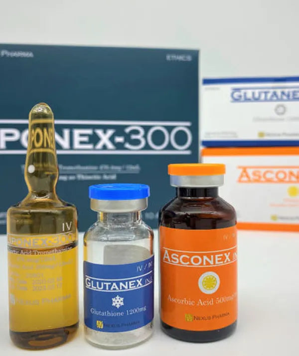 Glutanex Nexus Pharma 1200mg Whitening Injections Korea | 10 sessions - The Skin Lab