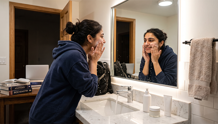 5 Tips to Save Yourself from Breakouts During Exam Season
