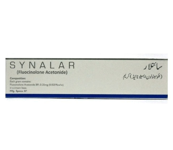 Synalar Cream 0.025%ww 30gm - The Skin Lab