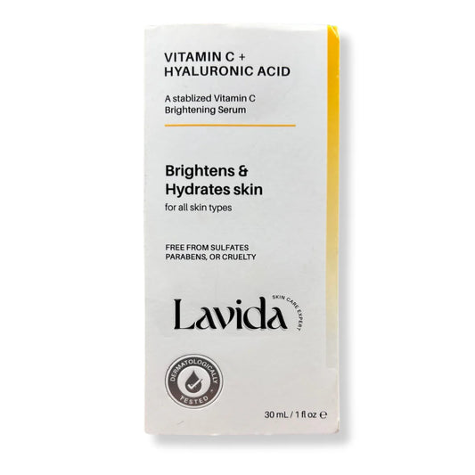 Lavida Vitamin C + Hyaluronic Acid Serum