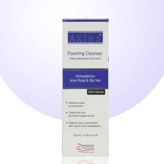 Aklen Foaming Cleanser 120ml - The Skin Lab